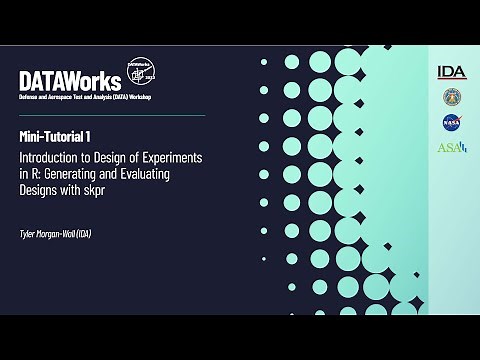 Mini Tutorial 1: Introduction to Design of Experiments in R: Generating and Evaluating Designs with