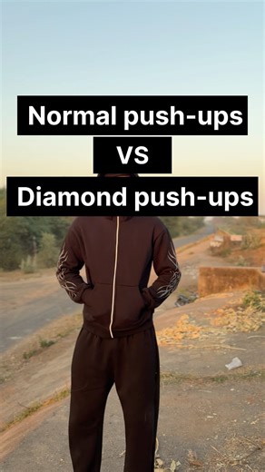 Diamond Pushups vs Normal Pushups (Big Difference)
