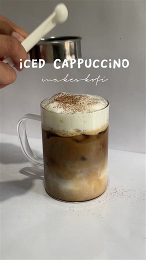 Classic Iced Cappuccino Recipe with Instant Coffee