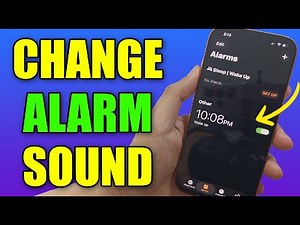 How to Change Alarm Sound on iPhone
