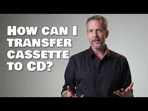 How Can I Transfer Cassette to CD?