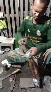 How to Replace an Axe Handle | Axe Repair Tutorial 🎉🎉#blacksmith #shorts #viral