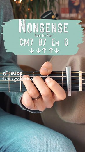 Sabrina Carpenter Guitar Tutorial: Nonsense Chords