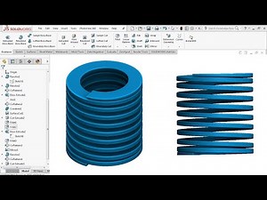 Spring - SolidWorks