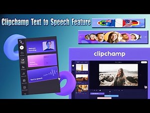 How to use clipchamp text to speech feature In Hindi