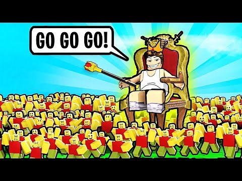 Getting 9,846,543 noobs to follow me in Control Army!