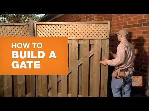 How To Build A Gate (With Bonus Lattice Feature)