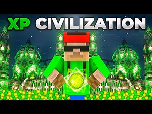 I Survived in XP CIVILIZATION in Minecraft [THE MOVIE]
