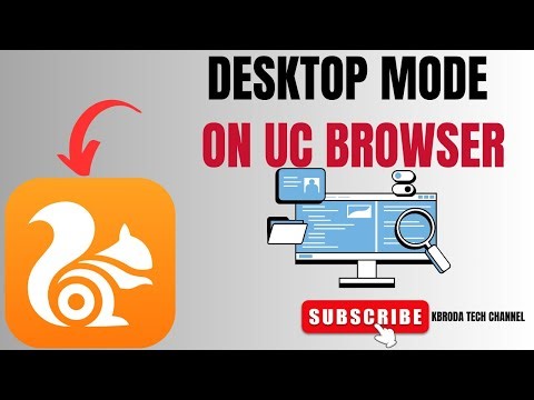 How to Turn On Desktop Mode on UC Browser (Full Desktop Site View Tutorial)