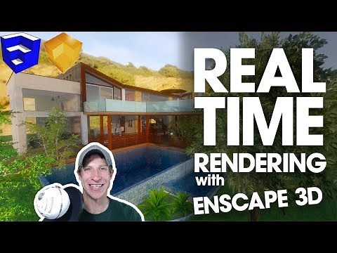 Getting Started Rendering in Enscape (EP 1) - Introduction to Enscape - REAL TIME RENDERING!