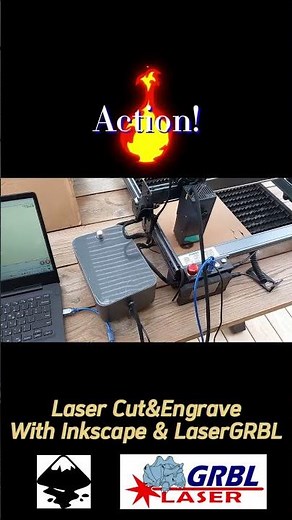 Laser Cut&Engrave With Inkscape & LaserGRBL