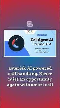 App Spotlight: Call Agent AI for Zoho CRM