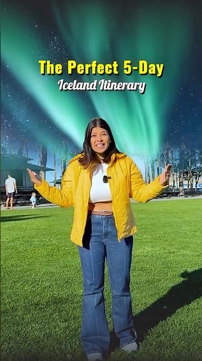 5 Days in ICELAND 🇮🇸 | The Ultimate Iceland Itinerary (Glaciers, Volcanoes & Northern Lights!)