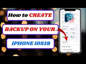 How to Backup Your iPhone (iOS 18) – iCloud & Computer Methods Explained!