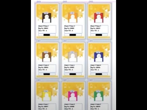 How to make data merge InDesign CC and Excel with BarCode for bulk visiting / ID cards | Tutorial