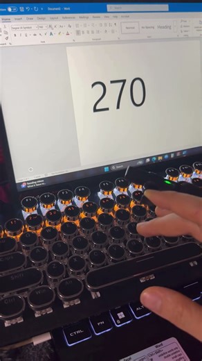 Type a ✋ in MS Word Using Just a Shortcut – The Hidden Unicode 270B Trick You Must Try! #UnicodeHack