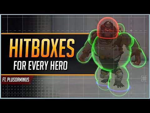 OVERWATCH HITBOXES for EVERY HERO