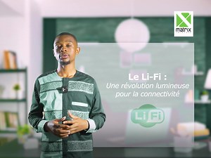 [Les lumières : L'avenir de la connexion internet] Dans cette vidéo, Steve Fotso, Responsable NOC et Support Client chez Matrix Télécoms, vous explique tout ce qu'il faut savoir sur le Li-Fi, une technologie de communication sans fil ultra-sécurisée qui utilise la lumière pour transférer des données. Curieux d'en savoir plus ? N'hésitez pas à poser vos questions en commentaires ! | Matrix Telecoms