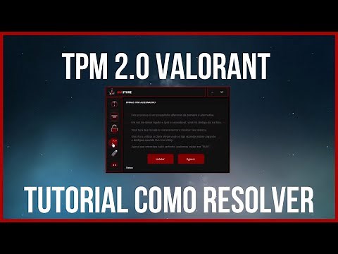 TUTORIAL BYPASS TPM 2.0 ATUALIZADO VALORANT