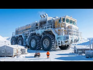 This 2000-TON Diesel Construction Truck Froze at −80°C | Extreme Cold Start ASMR