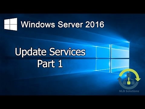 12.1 Installing and configuring Windows Server 2016 Update Services (Step by Step guide)