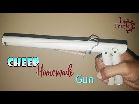 How To Make A Pvc Pipe Gun That Shoot - With Trigger | By 1 Trick