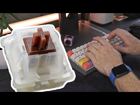 Gateron Milky Brown Tactile Switches Typing Test (NK65)