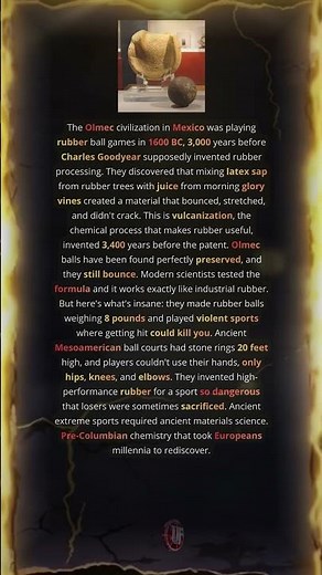 Ancient Mesoamerica Bouncing Balls 3000 Years Ago