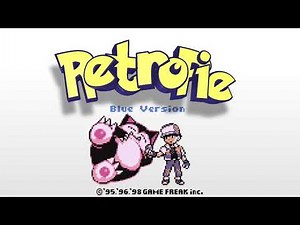 Pokemon Blue Intro Retropie Splash Screen