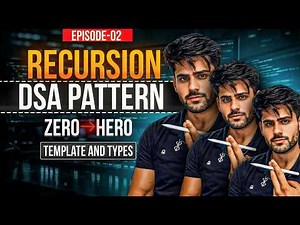 Recursion Fixed Template For All Questions | One Template To Solve Recursion Problems