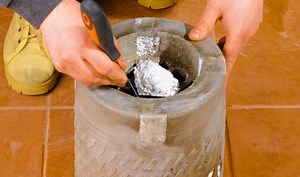 18M views · 29K reactions | Handmade cement stove: | Wood Mood | Facebook