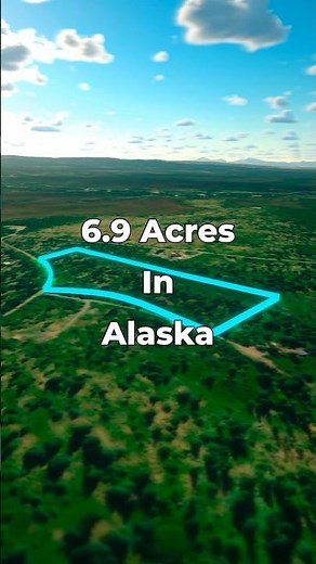 Off Grid Cabin in ALASKA Land for Sale • 6.9 Acres • LANDIO