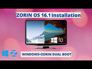 How to Dual Boot Zorin OS 16.1 and Windows 10 Step By Step. || Install Zorin OS on ANY PC