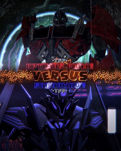 Soundwave TFP VS Optimus prime TFP