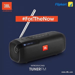 36K views · 205 reactions | Is it a speaker? Is it a radio? Well, it’s both! Enjoy wireless streaming with the classic combo of old and new with the all-new TunerFM. Available now on Flipkart- https://tinyurl.com/yxw3ln8a. #JBL #WhereYourMusicsAt #HighOnMusic #DareToListen #TunerFM #ForTheNow #Bluetooth #Wireless #WirelessStreaming #FM #Tuner | JBL | Facebook