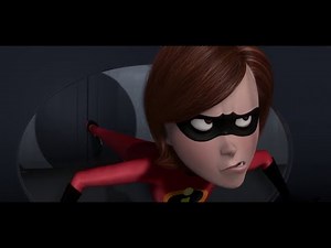 The Incredibles - Elastigirl sneaking in