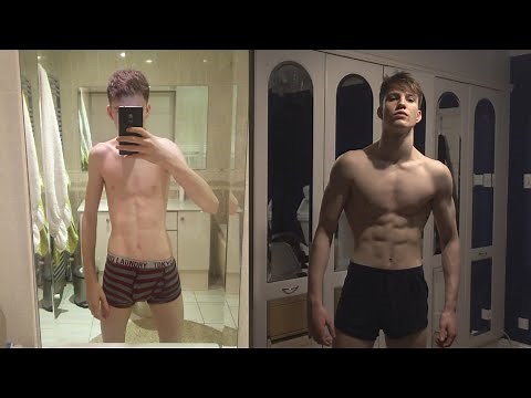 2 Year Body Transformation From Skinny To Muscular