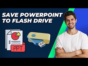 How to Save a PowerPoint Presentation on a Thumbdrive