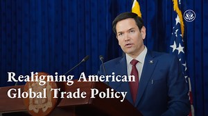 57K views · 4.4K reactions | President Donald J. Trump is in the midst of realigning American global trade policy, primarily to reset global trade in a way that's fair to the U.S. From that will come real opportunities to create new alignments and new trade arrangements and new trade opportunities. — U.S. Secretary of State Marco Rubio | U.S. Department of State | Facebook