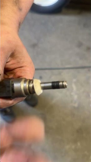 6.6 Chevy fuel injector stuck open with very little pressure #automobile #carparts #countrylivin