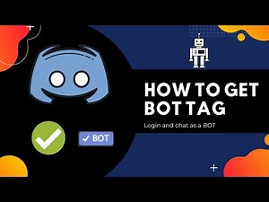 How to Get the Discord BOT Tag & Badge (2021) | Create and Chat as a BOT