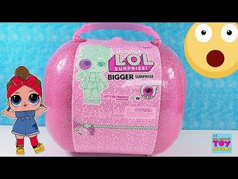 LOL Bigger Surprise Limited Edition Doll Unboxing 60 Surprises Inside | PSToyReviews