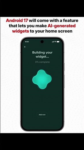 AI Widgets on Android 17! This Looks INSANE 🔥