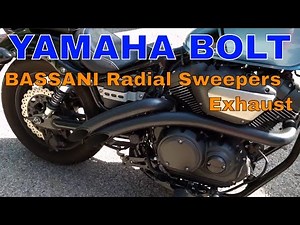 Yamaha Bolt Bassani Exhaust Ride Rev Review