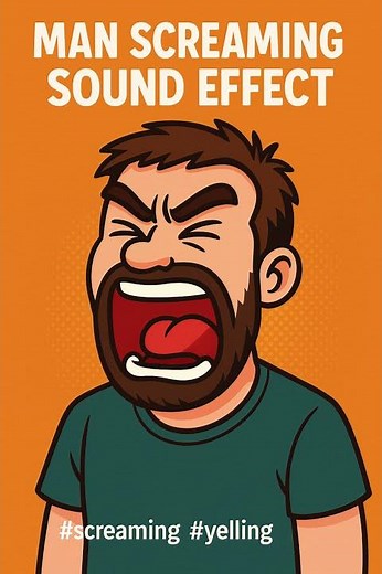Man Screaming Sound Effect