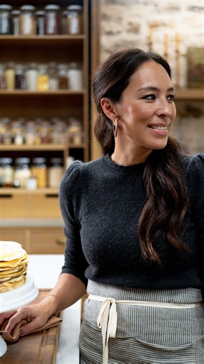 Finally, our #1 favorite recipe from the Magnolia Table archives! Sweet, savory, and stacked in layers – Jo’s Crepe Cake takes the cake! #MagnoliaTable: At the Farm premieres on September 7 at 11a|10c on Magnolia Network and Food Network! | Magnolia Network