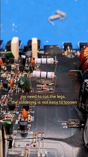 How to install resistors, so they don't come loose easily due to heat #resistor #howto #caramplifier
