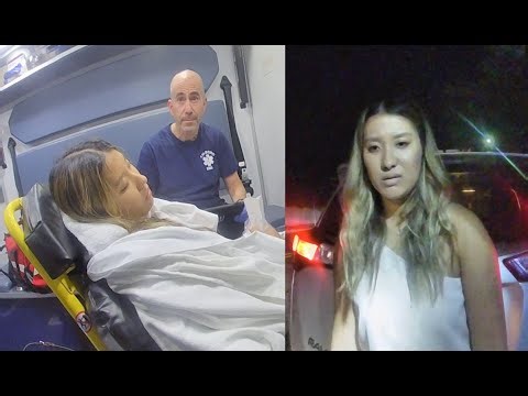 Extremely Intoxicated Woman Crashes into a Utility Truck