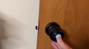 5-in-1 WiFi Smart Fingerprint Door Knob Lock - Built-in WiFi, Lock-Side Programming & APP Compatibility, Passive Remote Unlocking, Real-Time Alerts, Door Locks for Bedrooms & Offices