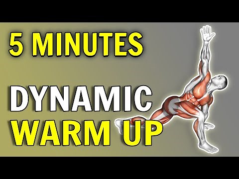 Quick & Effective 5 Minute Dynamic Warm Up At Home (Pre Workout Stretch)